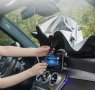 сенник за предно стъкло предпазен чадър с защита UV льчи 140/79см, снимка 3