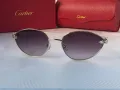 Cartier 2024  дамски слънчеви очила елипса кръгли овални, снимка 15