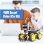 4WD смарт количка за Ардуино Уно R3 project, снимка 2