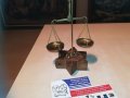везни-18х14х10см-ретро колекция-дърво мед/месинг, снимка 14