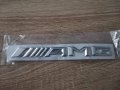 Mercedes Benz AMG сребрист надпис, снимка 1