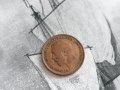 Монета - Великобритания - 1/2 (половин) пени | 1919г., снимка 2