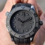 Януари промоция! Мъжки механичен часовник Omega Seamaster Diver 300M Black Black, снимка 2