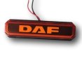 Габарити Лед Неон DAF ДАф червен,оранжев,бял лого 12/24V, снимка 2