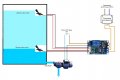 Система за автоматично допълване/източване на съдове с течности, снимка 2