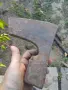 Стара брадва с печат, снимка 4