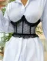 L/XL Черен еластичен корсет / колан / , снимка 1