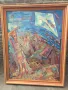 Картина „Полет“,маслени бои на платно, художник Павел Михов Михов , снимка 1