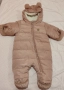 Бебешки зимен гащеризон H&M за момиче размер 56, снимка 2