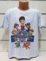 Нова детска тениска с дигитален печат PAW Patrol (Пес патрул) в бял цвят, снимка 1
