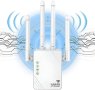 Нов двулентов антисмущаващ WiFi усилвател 1200Mbps 2.4GHz/5GHz , снимка 1