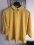 Жълта блузка, тип риза, снимка 1 - Блузи с дълъг ръкав и пуловери - 30793495