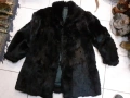 Дамски естествен кожух,палто, снимка 1