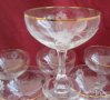 Ретро кристални чаши, снимка 1 - Антикварни и старинни предмети - 36200839