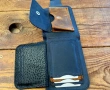 Ръчно изработен мъжки кожен портфейл , снимка 3