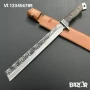 Огромен ловен нож BUCK KNIVES 94 , 5CR13Моv, 300x420 mm, снимка 1