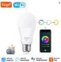 15W Wi-Fi Smart LED Крушка E27 RGBCW – Tuya / Google Home / Alexa, снимка 4