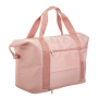 Сгъваема пътна чанта сак, розова с отделения, 42 л._1239402, снимка 3