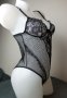 М ново черно дамско боди, снимка 2