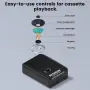 Нов Reshow Walkman касетофон към MP3 цифров конвертор с намаляване на шума,преносим касетофон, черен, снимка 2