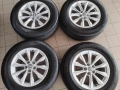 4бр. ал. джанти Audi (оригинални) 5x112 , 8x17 , ET39 , централен отвор 66,5мм, снимка 5