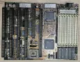 Работеща ретро дънна платка с процесор 386DX-40 MHz, снимка 1