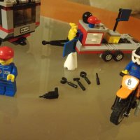 Конструктор Лего - модел LEGO Off-Road 4433 - Dirt Bike Transporter, снимка 5 - Конструктори - 39260590
