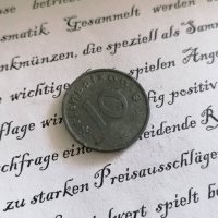 Райх монета - Германия - 10 пфенига | 1940г.; серия G, снимка 2 - Нумизматика и бонистика - 29906654