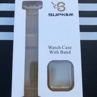 Верижка часовник Apple Watch GOLD и кейс само за 20 лв. Изпращаме за цяла България по еконт или спий, снимка 1 - Калъфи, кейсове - 38524691