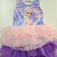 Детска рокля с Елза, снимка 1 - Детски рокли и поли - 44207025
