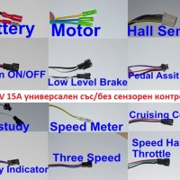 24-84V Универсални BLDC контролери със/без сензори с дисплей dual mode, снимка 5 - Друга електроника - 38253551