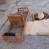 Ретро играчка - дървен детски тъкачен стан., снимка 5 - Антикварни и старинни предмети - 34202517