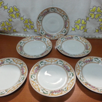 Български порцелан чинии , снимка 1 - Антикварни и старинни предмети - 44797309