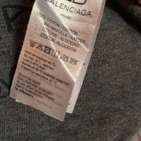 Нова спортна памучна памук сива блуза BALENCIAGA  Balenciaga  , снимка 10 - Блузи с дълъг ръкав и пуловери - 42780494