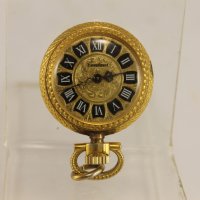 Швейцарски Дамски Джобен Часовник CENTAUR Механичен, снимка 1 - Антикварни и старинни предмети - 44192801