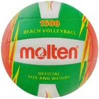 Топка за плажен волейбол Molten V5B1500-RO, снимка 1 - Волейбол - 39707603