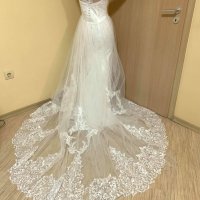 2 в 1 - Сватбена рокля + допълнителен шлейф в Сватбени рокли в гр. Варна -  ID34163466 — Bazar.bg