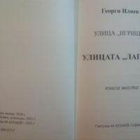 Улицата "Лагера" - Георги Илиев, снимка 3 - Българска литература - 44729191