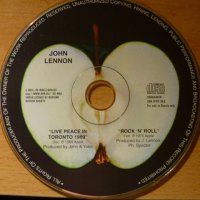 Компакт дискове CD  More images  John Lennon – Live Peace In Toronto 1969 / Rock'N'Roll, снимка 3 - CD дискове - 35250620