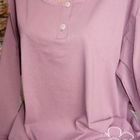Дамска пижама с дълъг ръкав размер М, снимка 7 - Пижами - 12657776