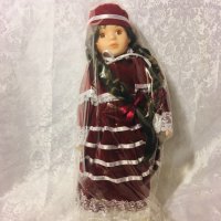 колекционерска порцеланова кукла , снимка 10 - Кукли - 39061455