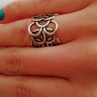 Сребърен пръстен за жени - 925 , снимка 2 - Пръстени - 31368137