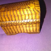 Кутия дървена пирографирана от соца 118х81х95мм, снимка 3 - Декорация за дома - 29590808