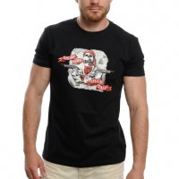Нова мъжка тениска с дигитален печат Череп - Карибски пирати (Dead Men Tell No Tales), снимка 5 - Тениски - 37664227