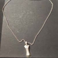 Сребърен синджир с висулка (86), снимка 5 - Колиета, медальони, синджири - 37609317
