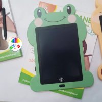 Детски LCD таблет за рисуване 9 инча Варианти: панда; жаба; коте; мече; , снимка 3 - Рисуване и оцветяване - 44389879