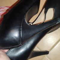 Нови токчета естествена кожа , снимка 5 - Дамски обувки на ток - 44695515