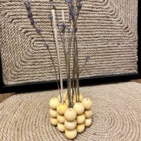 Колоритна декоративна мини ваза! Ръчна изработка! , снимка 5 - Декорация за дома - 37233725