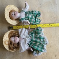 Двойка красиви порцеланови кукли с движещи крайници , снимка 4 - Колекции - 42090203