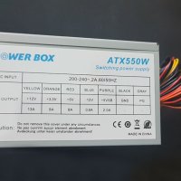 Компютърно захранване PC POWER BOX 550W 120 mm FAN в Захранвания и кутии в  гр. Габрово - ID35614270 — Bazar.bg